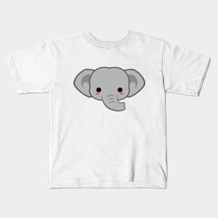 Cute Asian Elephant Kids T-Shirt